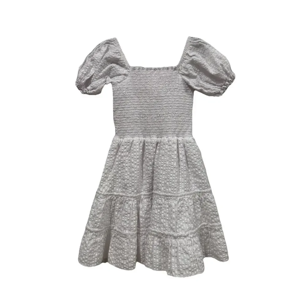 Girls Kids little peixoto‎ white dress Small S